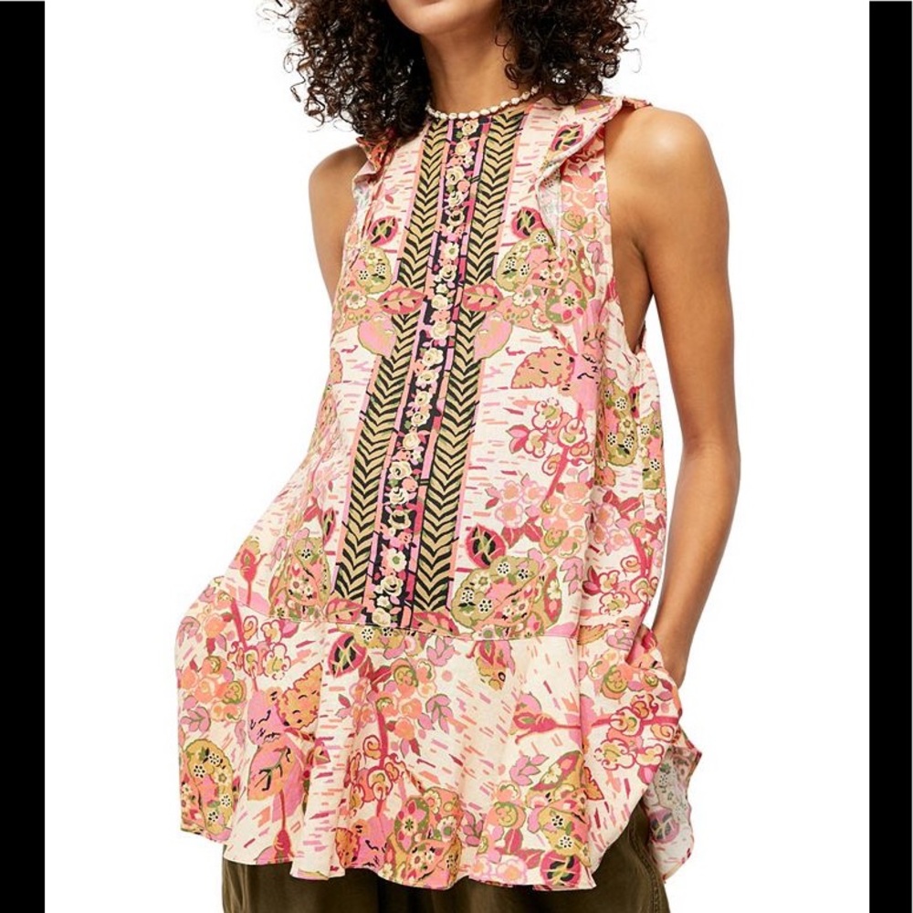 Free People Summer In Tulum Tunic